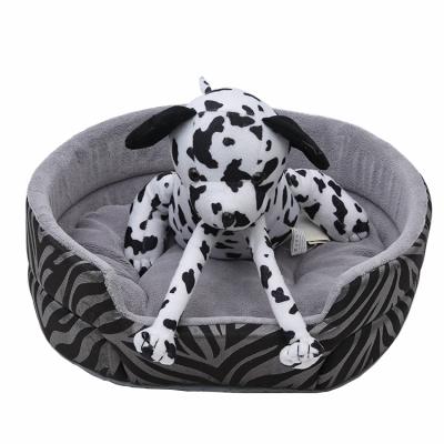 China Travel Factory Supply Pet Sofa Super Soft Gray Pet Designer Beds for sale