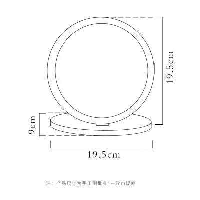 China CLASSIC Adjustable Desk Mirror Glass Vanity Mirror for sale