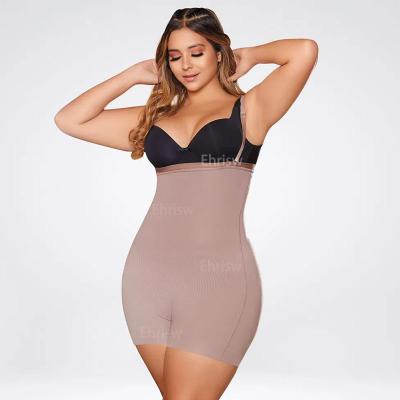 China Antibacterial Girdles Seamless Bodies Order Cocoa Women Butt Lifter Fajas Panties Waist Trainer Slimming Plus Size Underwear Tops for sale