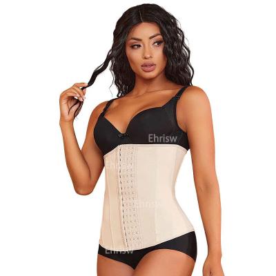 China Fajas Antibacterial Control Private Label Custom Women Grab Y Thicker Underwear Latex Waist Trimmer Slimming Trainer Tummy Waist Shapers for sale