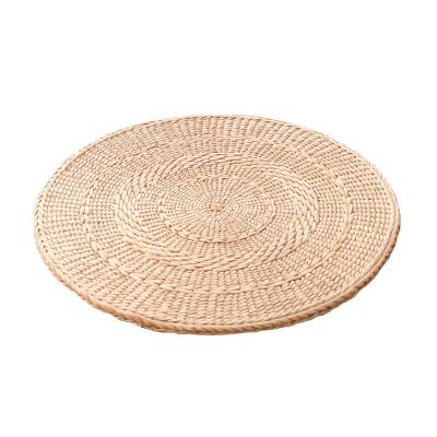 China Wholesale Custom Handmade Anti Dust Mite Tatami Straw Mat Yoga Meditation Set for sale