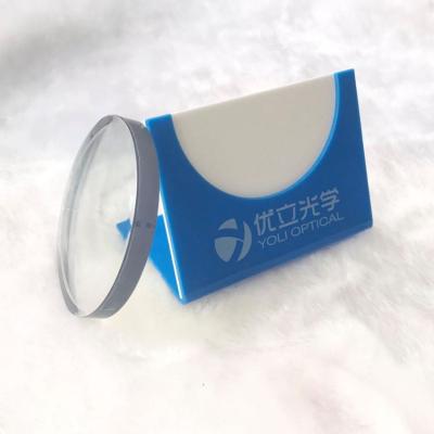 Chine ophthalmic plastic lens UV400 1.56 spheric semi finish blank optical lens à vendre