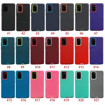 China Armor Rugged Case Resistant Shockproof for Samsung S20/21/22 Robert Defender Case Cover for sale