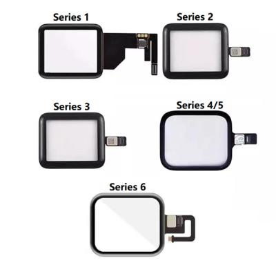 China Front Touch Screen Digitizer Watch Series 1 For Apple 2 3 4 5 6 38mm 42mm 40mm 44mm For Watch Glass Replacement Watch Glass for sale