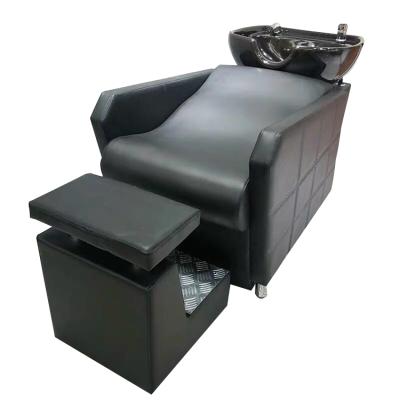 China Newest Traditional Popular Furniture Fix Salon Shampoo Wash Chair for sale