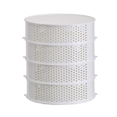 China Stackable Food Hollow Cover Insect Resistance Cover Freshness Preservation Factory Supply Dish Kitchen Storage for sale