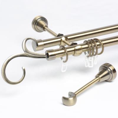 Chine European Country Stardeco Style Double Single Curtain Rods Sets Suitable For Automatic Curtain Pole à vendre