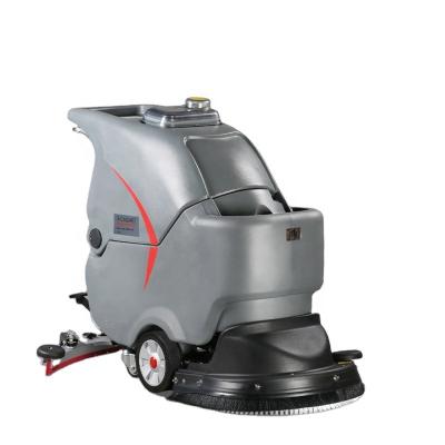 China Hotels GAOMEI GM50 Hand Machine Floor Scrubber Cleaning Price of Push Concrete Industrial Floor for Sale for sale