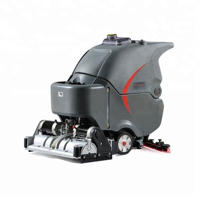 China Industrial Hotels Walk Behind Floor Scrubber-Sweeper Cleaning Machine GM65RBT for sale