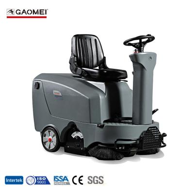 China Best Quality GM-MINIS Hotels MINI Automatic Industrial Ride On Floor Sweeper With Roller Brush for sale