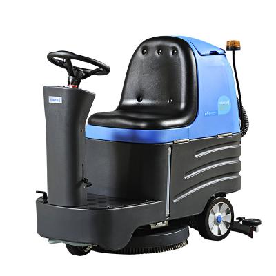 China R-XBEN Hotels Flexible Ride On Floor Polishing Scrubber Opening A New Era Of Cleaning By Driving The Rongen Car for sale