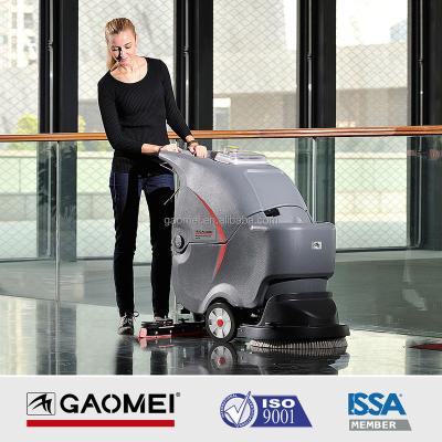 China GM50B Mini Export Spare Parts Critical/Manual Residue Cleaning Floor Scrubber Dryer for sale