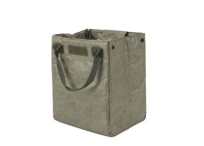 China Customized Grey Tyvek Insulated Cooler lunch Tote Bag With velcro closure for sale