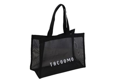 China Customized RPET mesh Tote Bag For Large Capacity And Customized Printing for sale