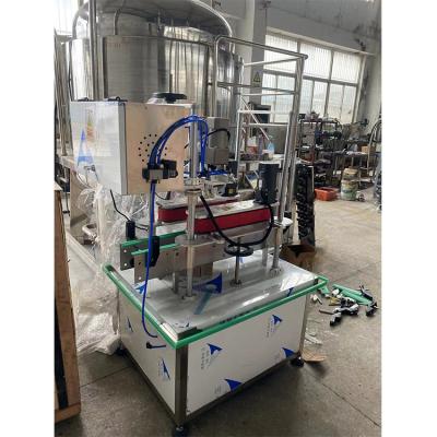 China Latest Design Food Flavoring Machine Capper Metal Cap Press Machine Crimping Capping Machine for sale