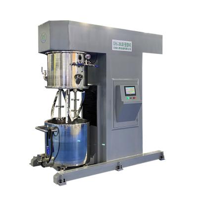 China Standerd Double Size Rectangle Planet Filling Machine Laboratory Machine Liquid Lifting Mixer Machines for sale