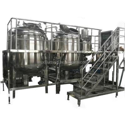 China Liquid Vacuum Machine Vacuum Emulsifying Machine Vacuum Emulsifying Homogenizing Mixing Mixer for sale