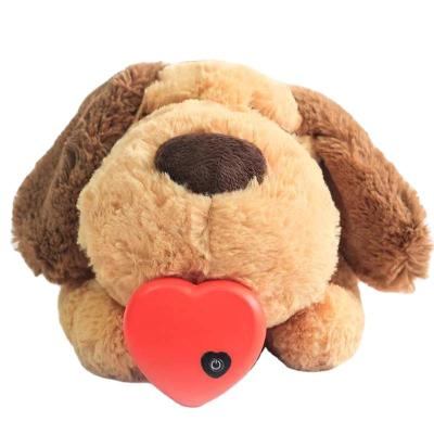 China Wholesale Cute Bear Lamb Dog Interaction Yangzhou Heartbeat Stuffed Plush Soft Toys Doll Manufacturer for sale