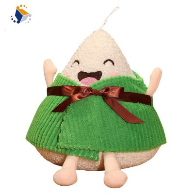 China Wholesale Custom Hot Selling Dragon Boat Festival Doll Kids Gift Zongzi Chain Duck Egg Plush Toy Creative Dragon Boat Festival Doll For Children for sale