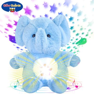 China Elephant Projector Musical Plush Toy Sleeptime Lites Stuffed Animals Soft 10