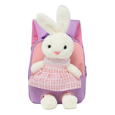 China Wholesale Custom Hot Selling Cute Plush Backpack Cute Plush Backpack Rabbit Stuffed Plush Doll Bear Doll Bear Doll Manufacturer For Kids Baby Gift for sale