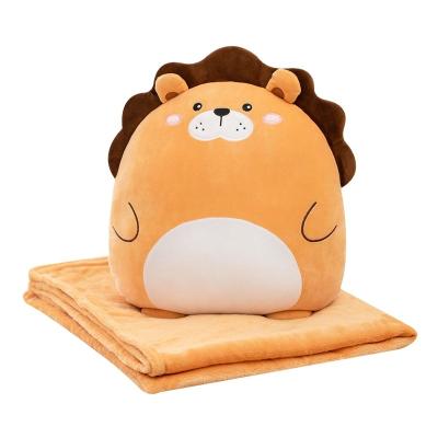 China Wholesale Custom Warm Plush Blanket Stuffed Plush Baby Blanket Pillow Plush Children Gift Sale Manufacturer For Kids Baby Gift for sale