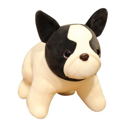 China Wholesale Custom Hot Selling Simulation Bulldog Doll Plush Toy Manufacturer Cute Simulation Bulldog Doll Plush Toy Manufacturer For Children Baby Gift for sale