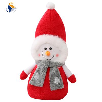 China Wholesale Custom Hot Sale Christmas Plush Toy Girls Plush Activity Company Children's Gift Cute Snowman Manufacturer Christmas Gift For Kids Baby for sale