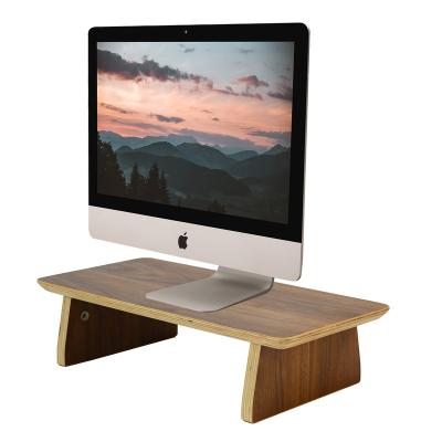 China Other SAMDI Wooden Laptop Stand Monitor Stand Wood For TV Monitor for sale