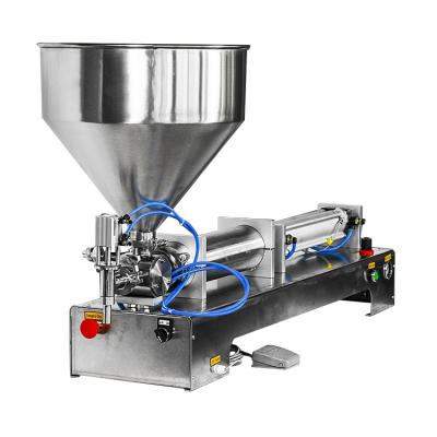 China XRY-1000G Food Model Semi-Automatic Paste Filling Machine 110V For Soybean Soy Sauce for sale