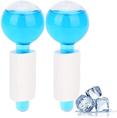 China Wholesale Best Private Label Wave Massage Ball Beauty Magic Glitter Summer Blood Vessel Removal Cooling Ice Blue Pink Globes For Face for sale