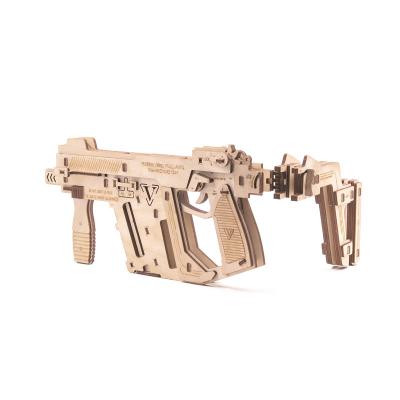 China Rubber Band Gear Training Gun Tensioning Products 2022 New Arrivals Smart Instruments 3d Wooden Puzzle for sale