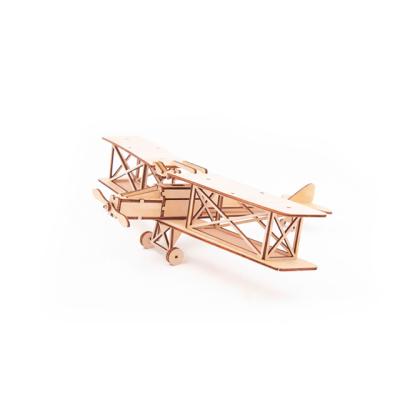 China DIY Toy Plane 3D Stereo Wooden Mechanical DIY Puzzles IQ/Educational Model Toys For Kids Treats Gifts for sale