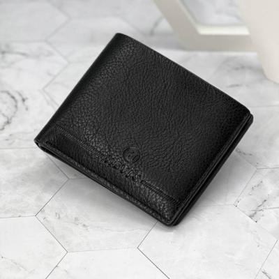 China 2022 Autumn Newest Minimalist Business Casual Style Men Casual Card Wallet Men's Cheap Money Clip Soft Leather PU ID Card Holder Wallet for sale