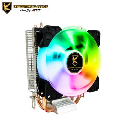 China Computer Case Heatpipes U Shaped Copper CPU Tower Fan With RGB for sale