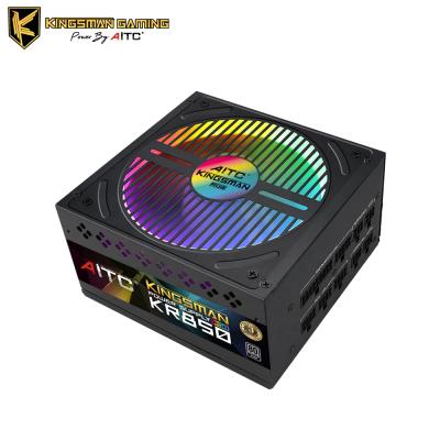 China Full PSU Modular 850W Desktop with RGB LED Light for sale