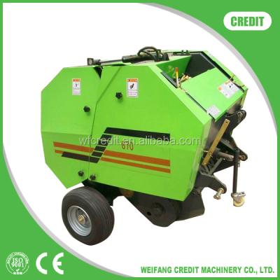 China CHEAP ROUND Bale Hay Rice Wheat Straw HAY BALER for sale