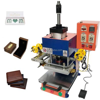 China New Manual FuLund Factory Small Pneumatic Hot Heat Transfer Foil Stamping Machine for sale