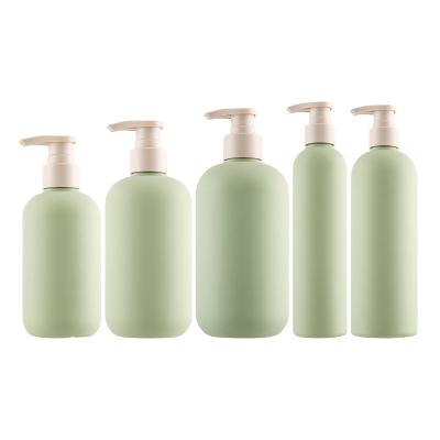 China shampoo-Pumpflasche HDPE 200ml 500ml Plastikgrüner Lotions-Duschgel-Körper zu verkaufen