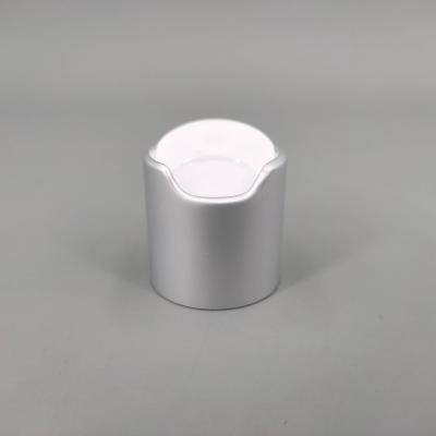 China ÜBERWURFMUTTER-Presse-Disketten-Spitzendeckel-Kappen-Abdeckungs-Flasche 20/410 Matt Silvers pp. 24mm 28mm Aluminium zu verkaufen