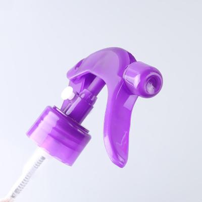 China Purple White Mini Trigger Sprayer 24/410 28/410 20-410 Heavy Duty for sale