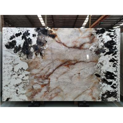 China Modern Natural Stone Granite Luxury Polished Stone Slab For Table Top Granite Slabs For Best Price for sale