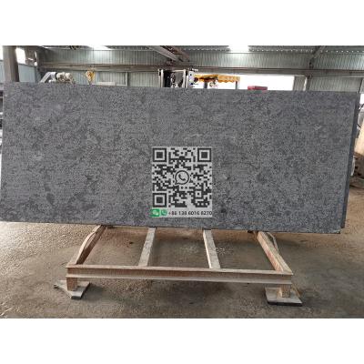 China Large Modern Chinese Bluestone High Quality Blue Limestone Slab Flamed for sale