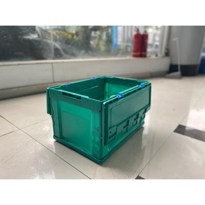 China Foldabe Storage Plastic Collapsible Industrial Wholesale Crate Plastic Moving Boxes For Sale for sale