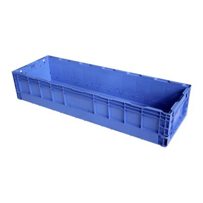 China Plastic/PP Warehouse Equipment Fruit Storage Stackable And Foldable Wholesale Plastic Moving Crates for sale