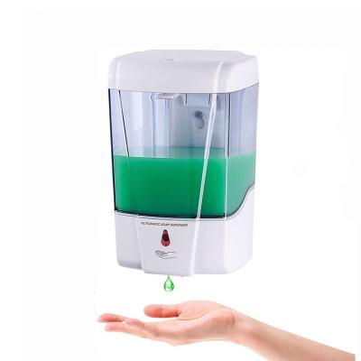 China Foam smart plastic white automatic hand sensor touchless bathroom sanitizer dispenser 1000ml hotel soap dispenser wall mount foam liquid soap dispenser for sale