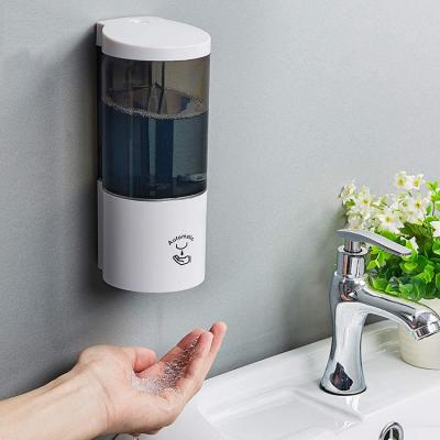 China Foam Electric Wall Mounted Touchless Hand Sensor 500ml Shower Liquid Foam Soap Dispenser Sanitizer Dispenser Automatic Foam Soap Dispenser For Bathroom for sale