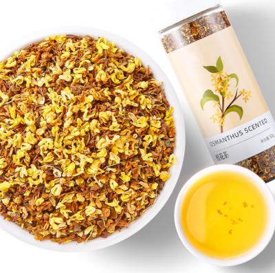 China Tea Making or Cooking Best Seller Loose Tea Refresh Osmanthus Tea Light Yellow Fragrant Natural Beauty for sale