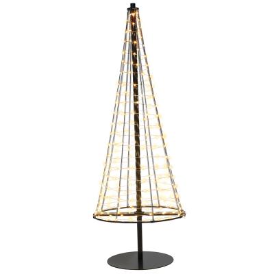 China 2020 new arrival christamas decoration 39.3 inch shinning metal led christmas tree for party, festival and wedding decoration for sale