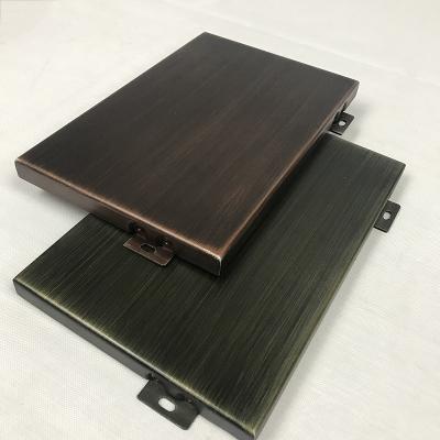 China Modern Superior Quality Commercial Exterior Curtain Wall Cladding Facade Panel Wall Cladding Exterior Aluminum Veneer for sale